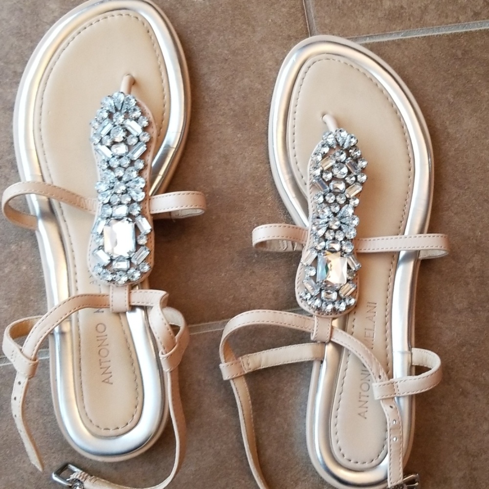 Embellished sandals